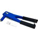 Blindklinktang 25cm popnagel tang met 4 verwisselbare mondstukjes en rubberen handgrepen