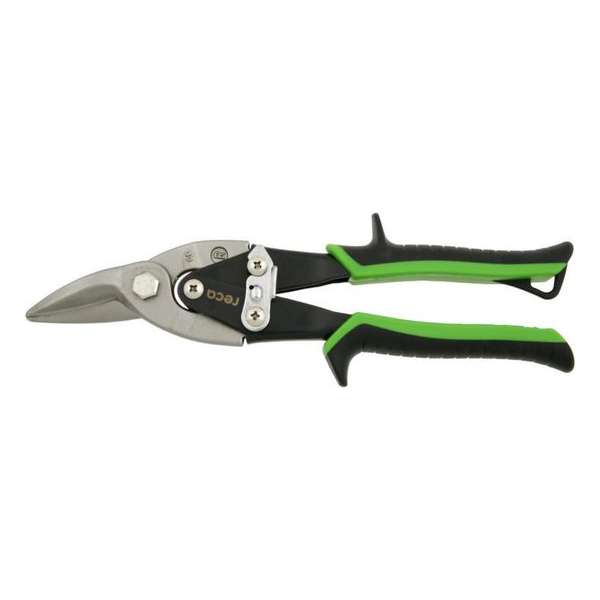 Reca Blikschaar / plaatschaar / figuurschaar- rechts 260 mm, met hefboom Reca Blikschaar / plaatschaar / figuurschaar- rechts 260 mm, met hefboom