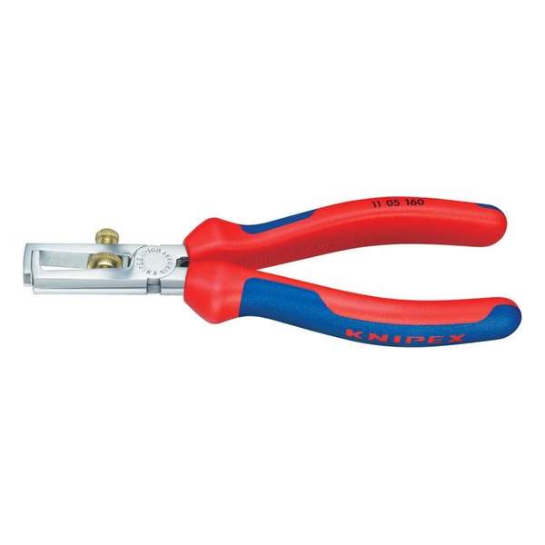Knipex Afstriptang inclusief veer verchroomdn comfort 160mm Knipex Afstriptang inclusief veer verchroomdn comfort 160mm