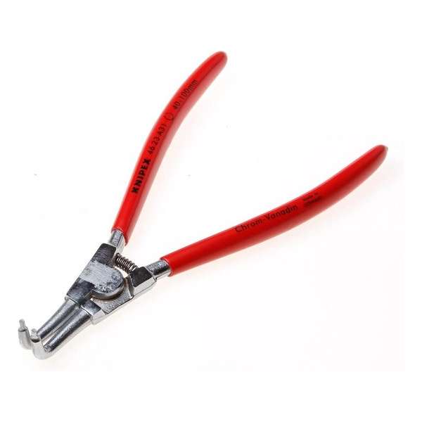 Knipex Borgringtang voor buitenringen gebogen 200mm Knipex Borgringtang voor buitenringen gebogen 200mm