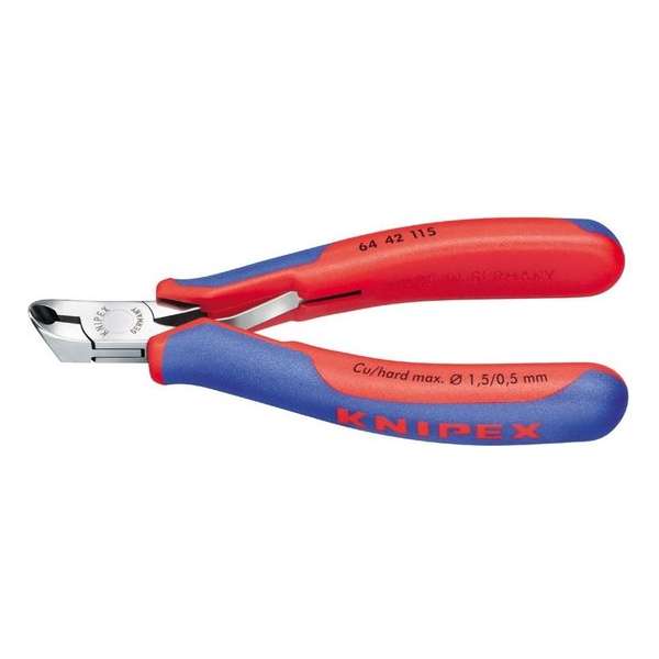 Knipex 64 42 115 Elektronica Voorsnijder 115 mm Knipex 64 42 115 Elektronica Voorsnijder 115 mm