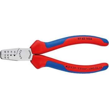 Knipex 97 62 145 A Krimptang Adereindhulzen 0.25 tot 2.5 mm²