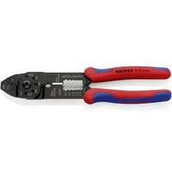 Knipex 97 21 215 B Krimptang Ongeïsoleerde open steekverbinders 0.5 tot 2.5 mm²