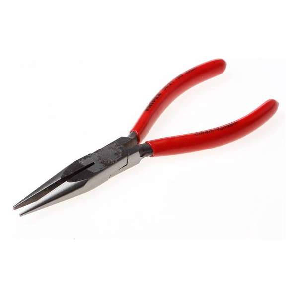Knipex Langbektang gepolijst halfronde bek 160mm Knipex Langbektang gepolijst halfronde bek 160mm