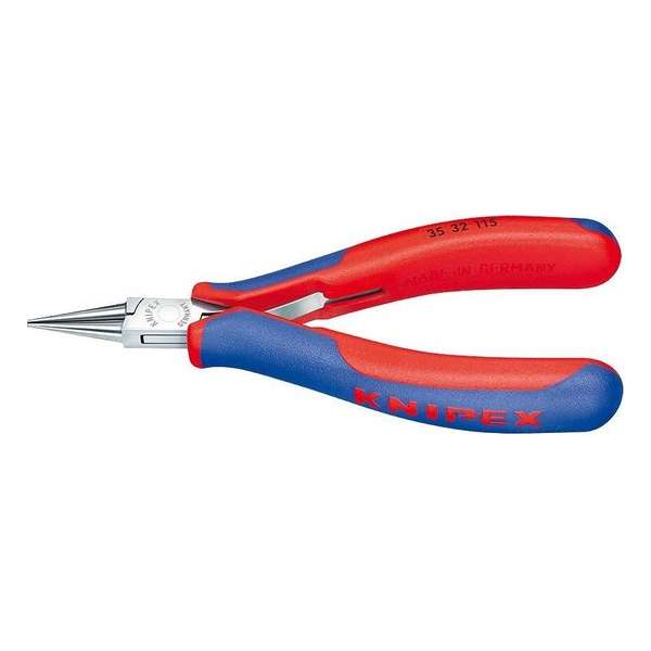 Knipex 35 32 115 Elektronica en fijnmechanica Rondbektang Recht 115 mm Knipex 35 32 115 Elektronica en fijnmechanica Rondbektang Recht 115 mm