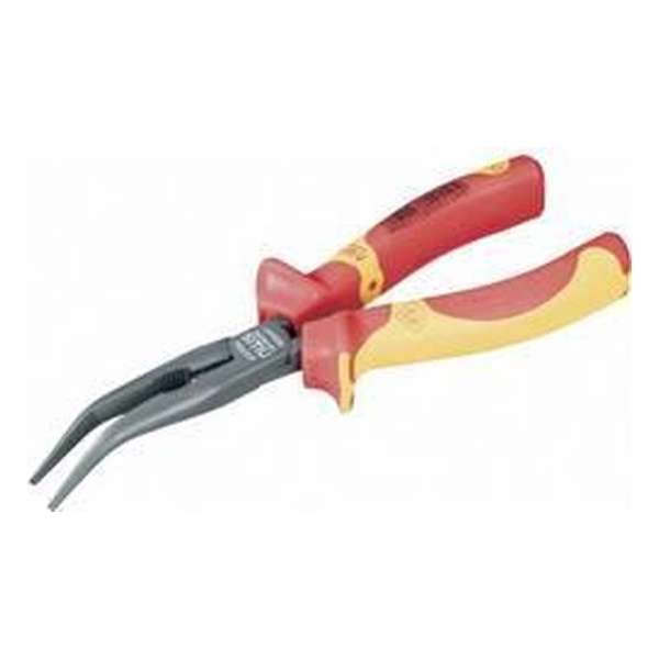 NWS 1411-69-VDE-205 VDE Telefoontang 45° gebogen 205 mm NWS 1411-69-VDE-205 VDE Telefoontang 45° gebogen 205 mm