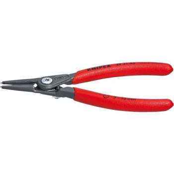 Knipex 49 31 A0 Precisie-borgveertang Geschikt voor borgringen Buitenringen 3-10 mm Puntvorm Recht