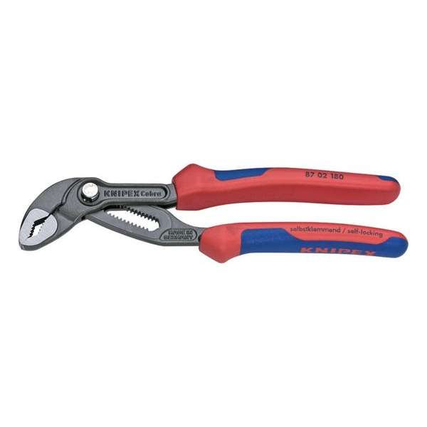 Knipex Cobra 87 02 180 Waterpomptang 36 mm 180 mm Knipex Cobra 87 02 180 Waterpomptang 36 mm 180 mm