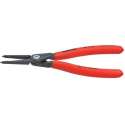 Knipex 49 11 A1 Precisie-borgveertang Geschikt voor borgringen Buitenringen 10-25 mm Puntvorm Recht