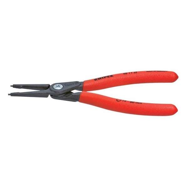 Knipex 49 11 A1 Precisie-borgveertang Geschikt voor borgringen Buitenringen 10-25 mm Puntvorm Recht Knipex 49 11 A1 Precisie-borgveertang Geschikt voor borgringen Buitenringen 10-25 mm Puntvorm Recht