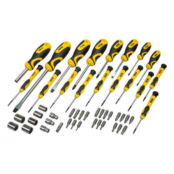 Stanley Schroevendraaierset 49 stuks Stanley Schroevendraaierset 49 stuks
