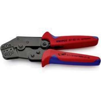 Knipex 97 52 14 Krimptang Ongeïsoleerde , open connectoren 0.10 tot 1.5 mm²