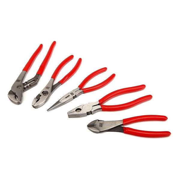 HBM Profi 5 Delige Lange Tangenset HBM Profi 5 Delige Lange Tangenset
