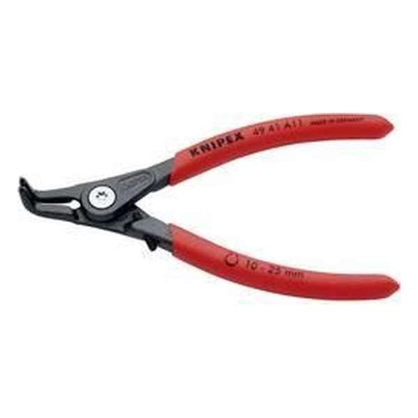 Knipex 49 41 A11 Precisie-borgveertang Geschikt voor borgringen Buitenringen 10-25 mm Puntvorm 90° haaks Knipex 49 41 A11 Precisie-borgveertang Geschikt voor borgringen Buitenringen 10-25 mm Puntvorm 90° haaks