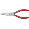 Knipex 25 01 160 Elektronica en fijnmechanica Platte rondbektang Recht 160 mm