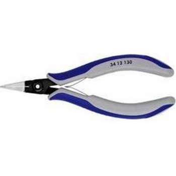 Knipex 34 12 130 Elektronica en fijnmechanica Platte tang Recht 135 mm