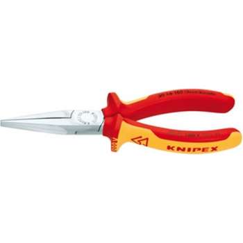 Knipex 30 16 160 VDE Platte tang Recht 160 mm