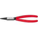 Knipex 44 11 J2 Precisie-borgveertang Geschikt voor borgringen Binnenringen 19-60 mm Puntvorm Recht
