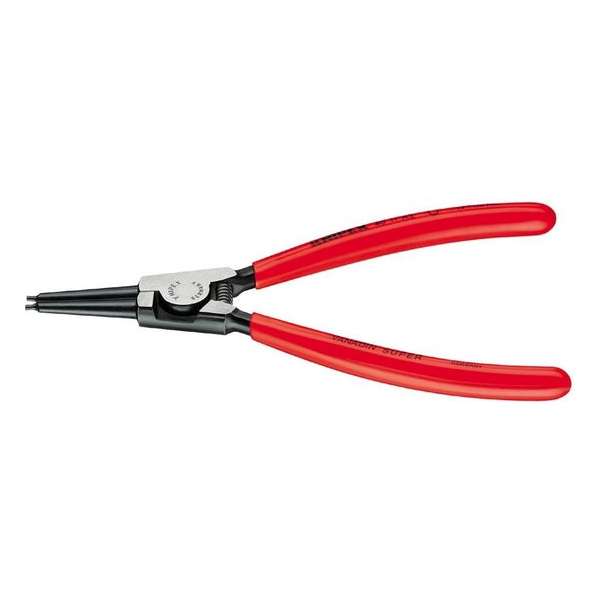 Knipex 46 11 A2 Precisie-borgveertang Geschikt voor borgringen Buitenringen 19-60 mm Puntvorm Recht