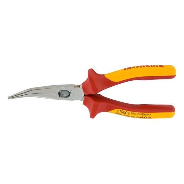 Ironside Telefoontang VDE gebogen 200mm Ironside Telefoontang VDE gebogen 200mm