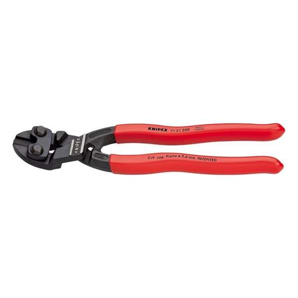 Knipex 7121200 CoBolt Boutensnijder - Compact - Gebogen - 200mm Knipex 7121200 CoBolt Boutensnijder - Compact - Gebogen - 200mm