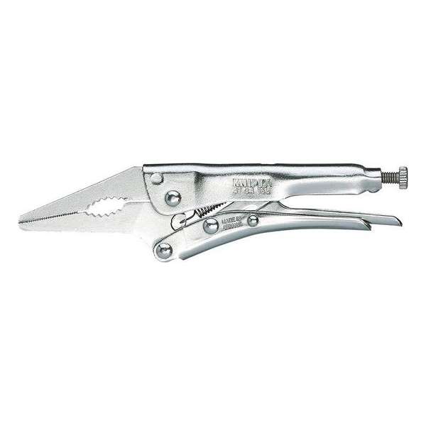 KNIP klemtang 4134, le 165mm, max. bekopening 20mm, instelschroef KNIP klemtang 4134, le 165mm, max. bekopening 20mm, instelschroef