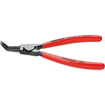 Knipex 46 31 A12 Precisie-borgveertang Geschikt voor borgringen Buitenringen 10-25 mm Puntvorm 45° gebogen