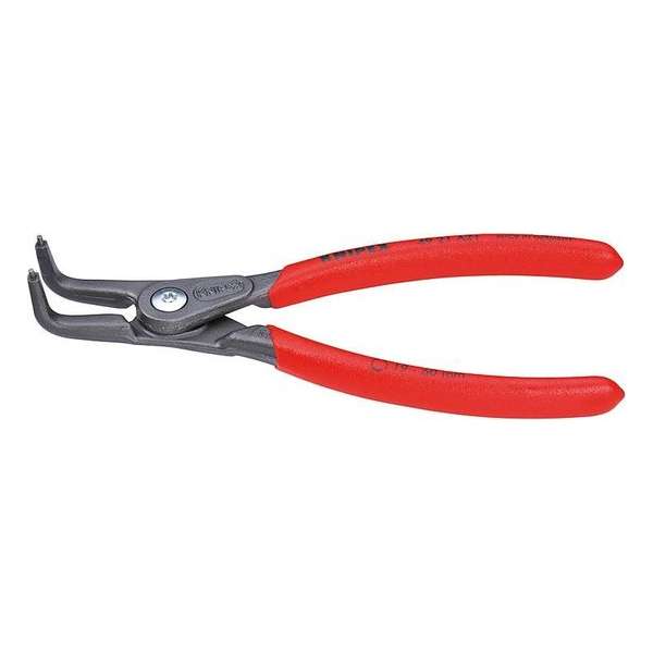 Knipex 49 21 A21 Precisie-borgveertang Geschikt voor borgringen Buitenringen 19-60 mm Puntvorm 90° haaks