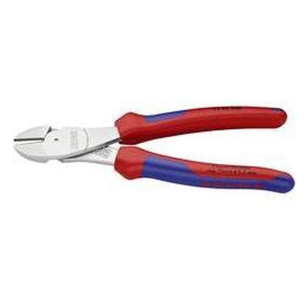 Knipex 74 05 200 SB Werkplaats Kracht-zijsnijtang Met facet 200 mm Knipex 74 05 200 SB Werkplaats Kracht-zijsnijtang Met facet 200 mm