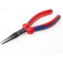 Knipex Langbektang verchroomd halfronde bek 190mm
