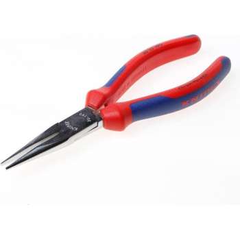 Knipex Langbektang verchroomd halfronde bek 190mm