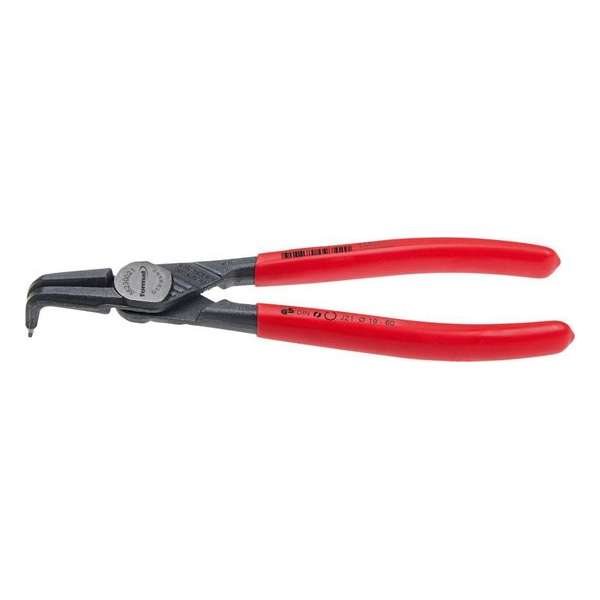 Borgveertang voor binnenringen, gebogen bekken Staal J41 295mm FORMAT Borgveertang voor binnenringen, gebogen bekken Staal J41 295mm FORMAT