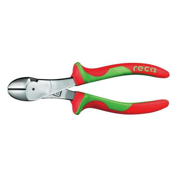 Reca Zijkniptang VDE 180mm - 2K 1000 volt geschikt snijcapaciteit max. 4 mm Reca Zijkniptang VDE 180mm - 2K 1000 volt geschikt snijcapaciteit max. 4 mm
