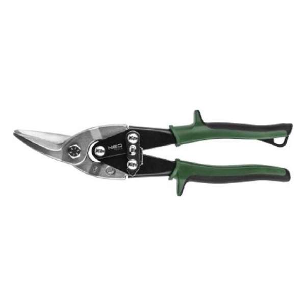 Neo Tools Blikschaar 250mm, Rechts, 60-62hrc, Gepatenteerd, Din 6438 Neo Tools Blikschaar 250mm, Rechts, 60-62hrc, Gepatenteerd, Din 6438