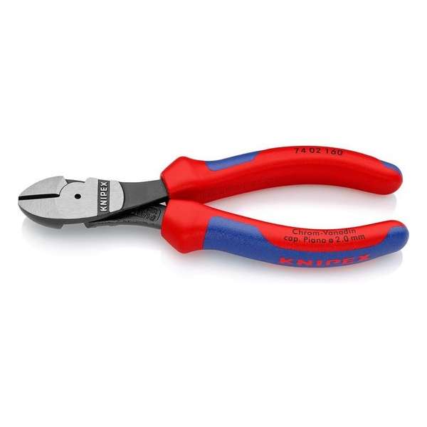 Knipex 74 02 160 74 02 160 Werkplaats Kracht-zijsnijtang Met facet 160 mm Knipex 74 02 160 74 02 160 Werkplaats Kracht-zijsnijtang Met facet 160 mm
