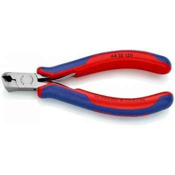 Knipex elektronica voorsnijtang 120 mm - 6432120