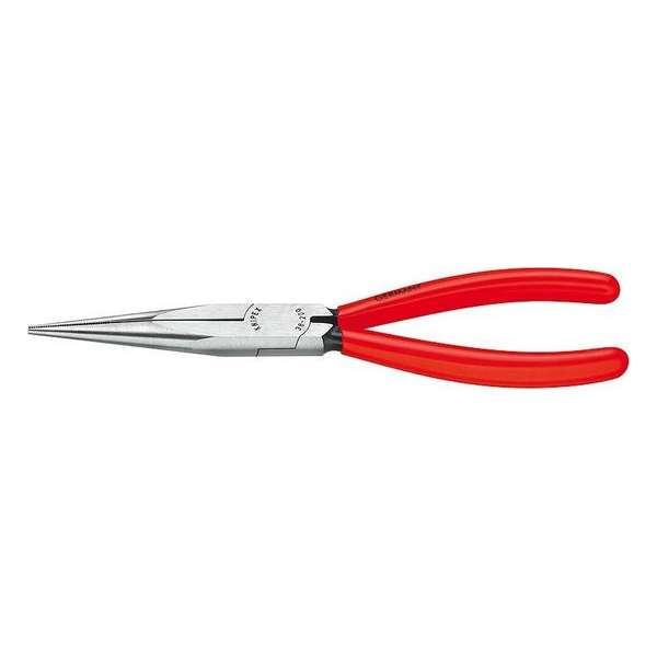 Knipex 38 11 200 Elektronica en fijnmechanica Platte rondbektang Recht 200 mm Knipex 38 11 200 Elektronica en fijnmechanica Platte rondbektang Recht 200 mm
