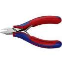Knipex 77 52 115 SB Elektronica en fijnmechanica Zijkniptang Met facet 115 mm