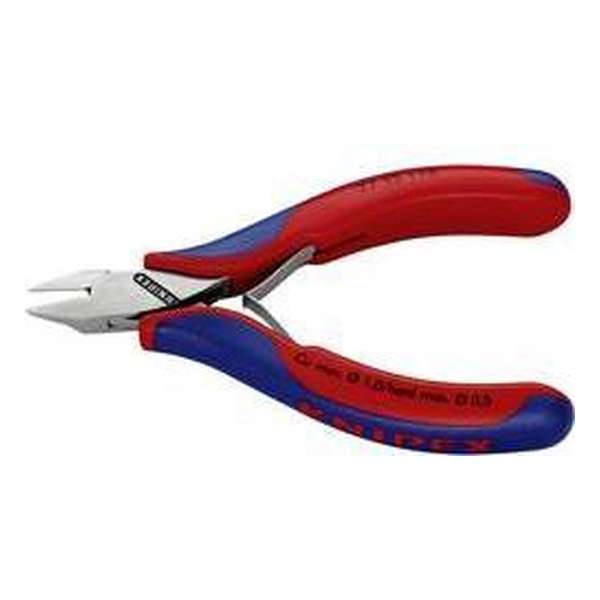 Knipex 77 52 115 SB Elektronica en fijnmechanica Zijkniptang Met facet 115 mm Knipex 77 52 115 SB Elektronica en fijnmechanica Zijkniptang Met facet 115 mm