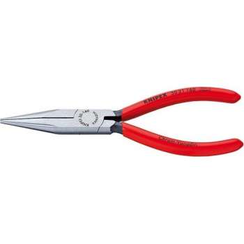 Knipex 30 21 140 Elektronica en fijnmechanica Platte rondbektang Recht 140 mm