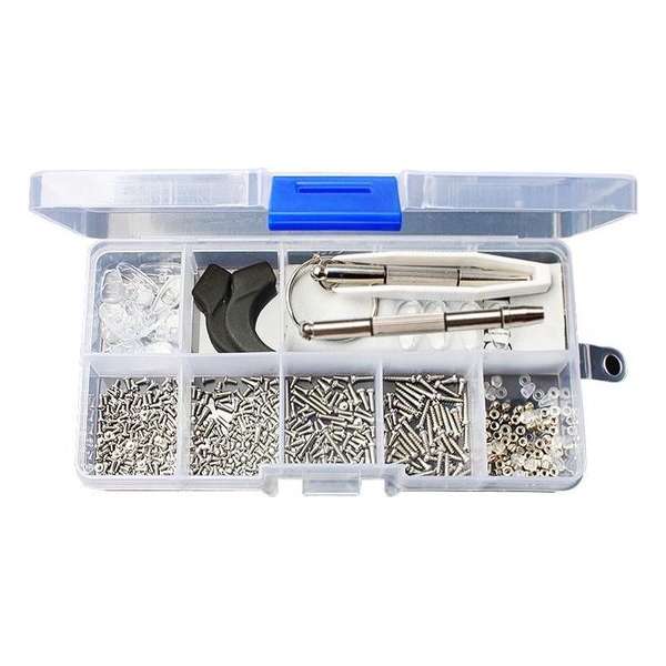 Bril Reparatieset - Reparatie Gereedschap voor Bril - Met Schroefjes - Met Schroevendraaier Bril Reparatieset - Reparatie Gereedschap voor Bril - Met Schroefjes - Met Schroevendraaier