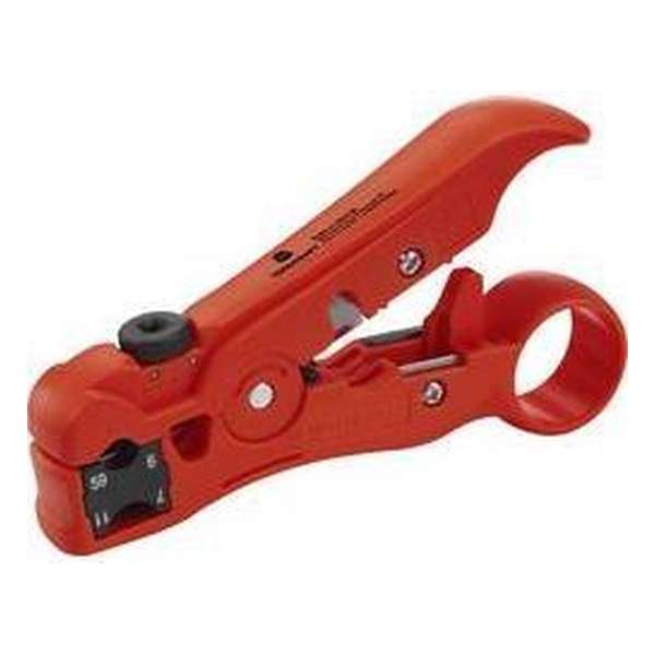 TOOLCRAFT TO-6609318 HSK-4132 Striptang Geschikt voor Coaxkabel, Ronde kabel TOOLCRAFT TO-6609318 HSK-4132 Striptang Geschikt voor Coaxkabel, Ronde kabel