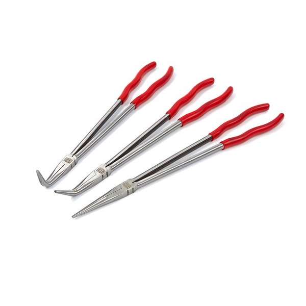HBM Profi 400 mm. 3 Delige Lange Tangenset HBM Profi 400 mm. 3 Delige Lange Tangenset
