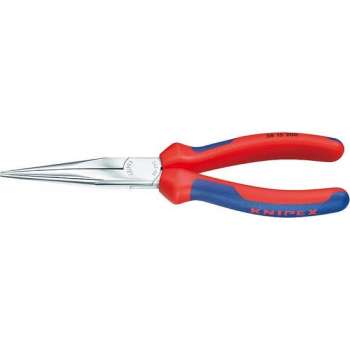 Knipex 38 15 200 Elektronica en fijnmechanica Platte rondbektang Recht 200 mm