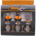 Beta Tangenset 3 delig. Bestaande uit combinatietang 180mm, zijkniptang 160mm en punttang 160mm.