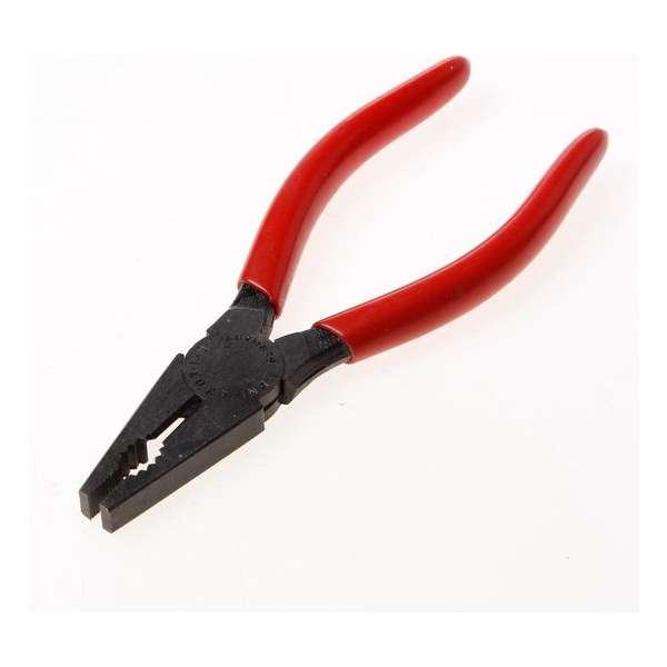 Knipex Kombi-tang gepolijst kunststof 140mm Knipex Kombi-tang gepolijst kunststof 140mm