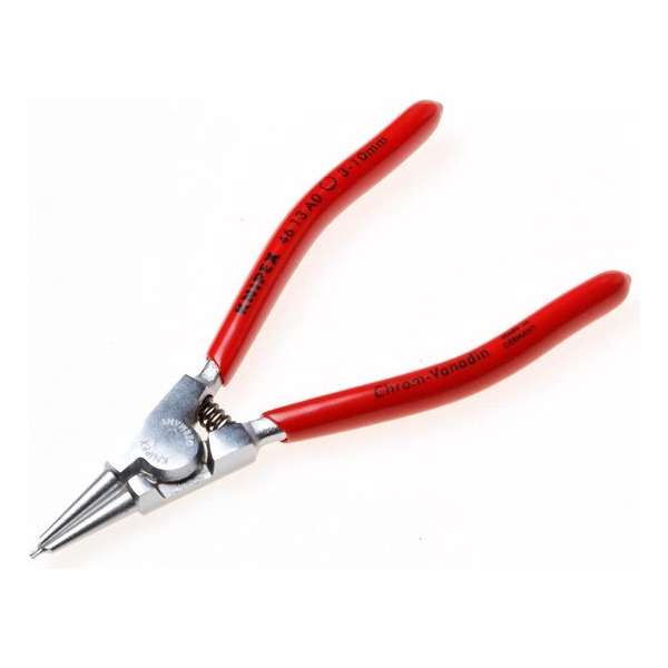 Knipex Borgringtang voor buitenringen gebogen 140mm Knipex Borgringtang voor buitenringen gebogen 140mm