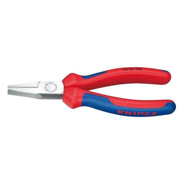 Knipex 20 02 140 Werkplaats Platte tang Recht 140 mm Knipex 20 02 140 Werkplaats Platte tang Recht 140 mm
