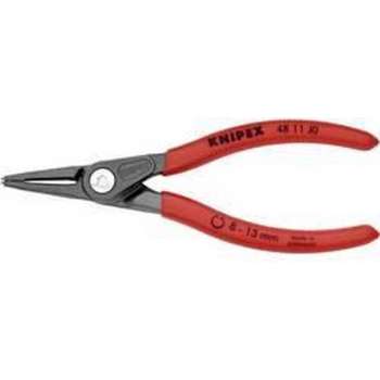 Knipex 48 11 J0 SB Precisie-borgveertang Geschikt voor borgringen Binnenringen 8-13 mm Puntvorm Recht