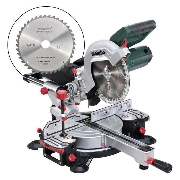 Metabo Afkortzaag KGS 216 M-set Metabo Afkortzaag KGS 216 M-set